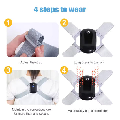 SitRight Sensor – Hunchback Reminder & Posture Belt with Smart Alerts